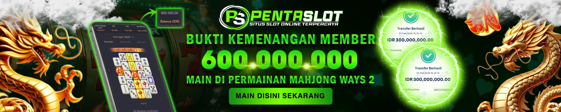 JACKPOT MEMBER PENTASLOT PGSOFT